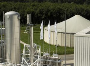 biológiai metánfejlesztéssel működő erőmű